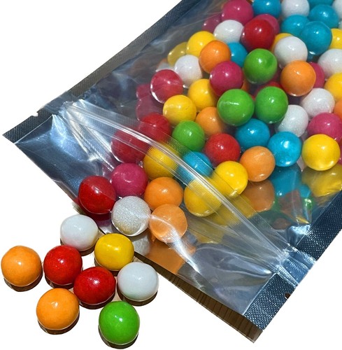 Resealable Food Bags Zip Lock Foil Silver Aluminium Mylar Heat Seal Treat Bags - Picture 5 of 8