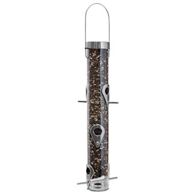 Droll Yankees Classic Sunflower or Mixed Seed Bird Feeder, Ring Pull Advantage,