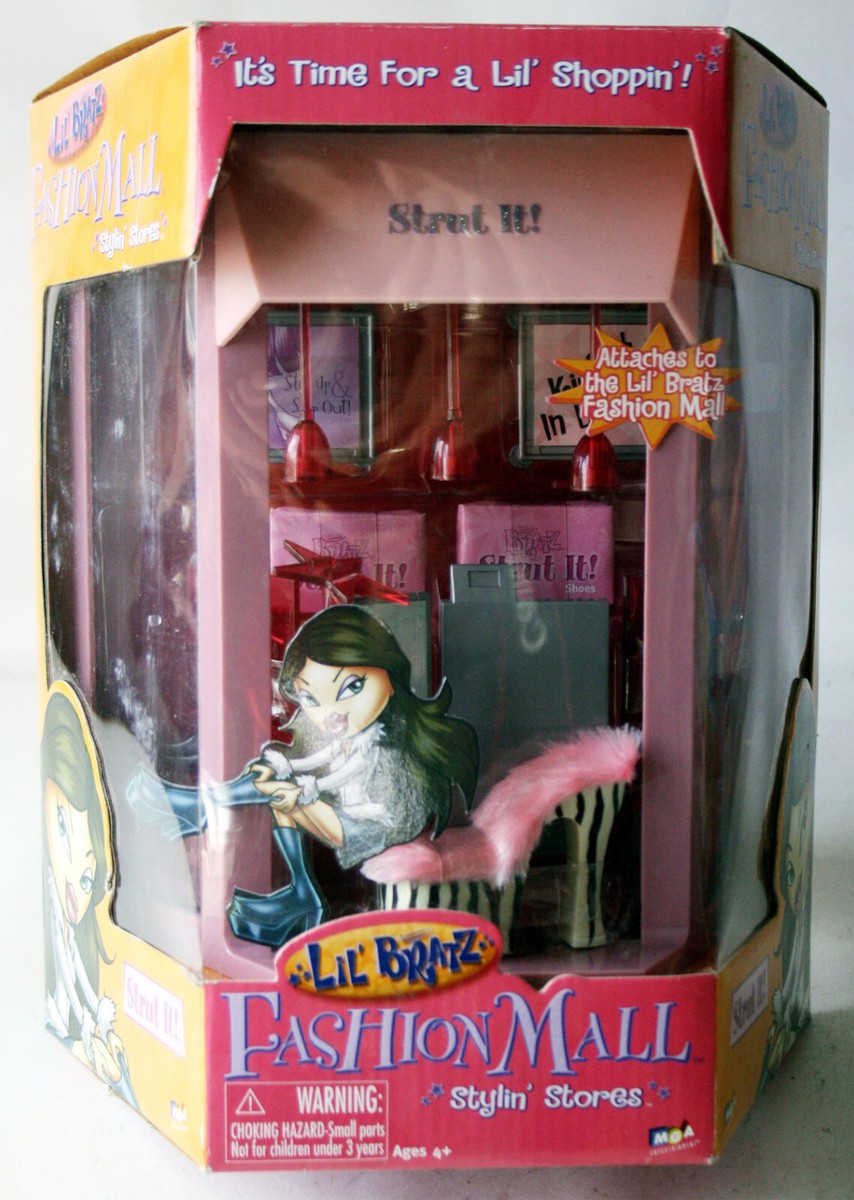 Lil'Bratz リルブラッツ ファッションモール フルコンプリート MGA Entertaiment 2003 Lil Bratz Fashion Mall Playset with