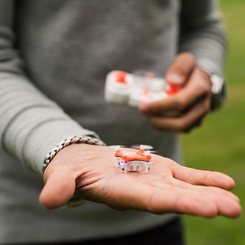 CX-10 Mini RTF Drone 2.4G 4 canales 6 ejes LED cuadricóptero de bolsillo avión de radiocontrol Kit de modelo - Imagen 9 de 25