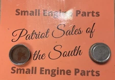 2-Pack 1-3/4" Steel Caps Gallon Qt Oil Can Gas Eagle Delphos 1.75 inch Metal Lid