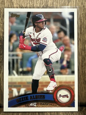 2021 Topps Archives Ozzie Albies #252 Atlanta Braves