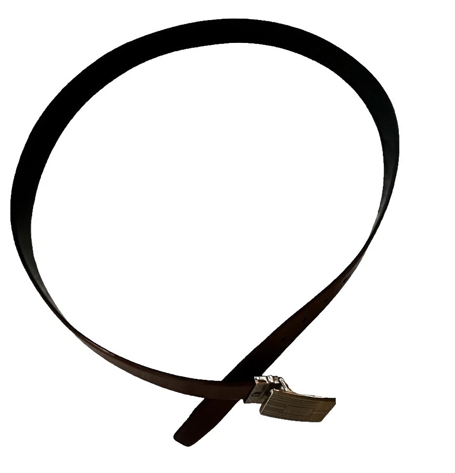 Cinturón Negro de cuero Army para De hombre