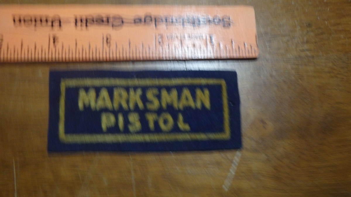 Lot De 12 Patchs écussons De Tir Au Pistolet - Années 1940 Et 1950 - Vintage