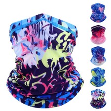 Summer Cooling Neck Gaiter Face Mask UV Protection Cool Breathable Bandana Scarf