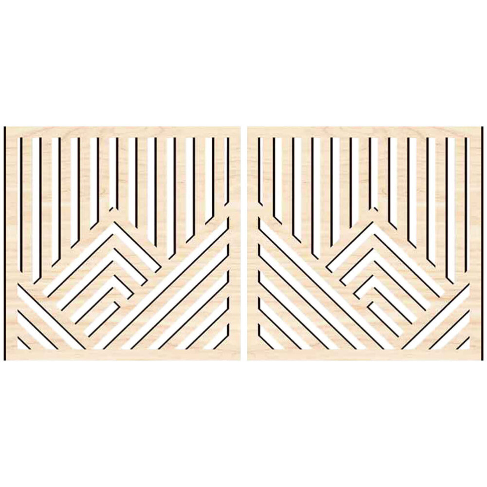 2 Pcs Wall Sticker Wooden Office Art Plaque Vintage Home Decor eBay