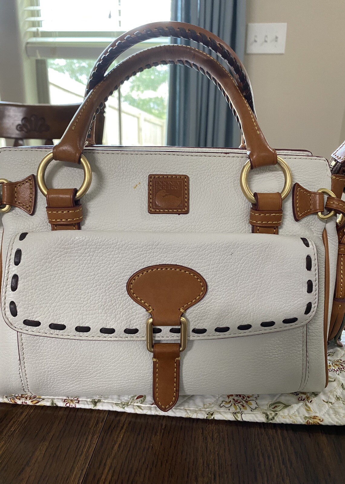 Dooney And Bourke Florentine Medium Pocket Satchel Purse