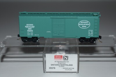 N Scale MTL 20376 Ontario Northland 40' Single Door Boxcar 90594 C29327