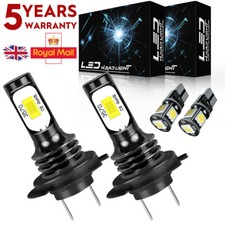 2x H7 499 LED Headlight Bulbs Set 11000LM Low Beam For Mercedes Vito W447 W639