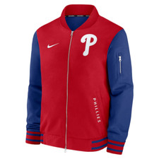 Philadelphia Phillies Nike Authentic Collection Dugout Full-Zip Bomber Jacket