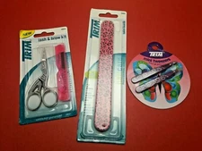 Trim Trio Set Includes Lash and Brow Kit - Mini Tweezers - Set of 2 Salon Boards