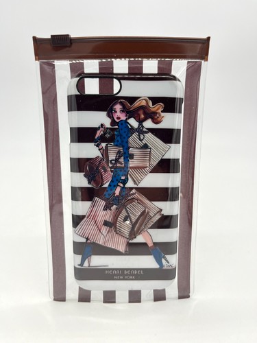 Henri Bendel New York Woman Shopping iPhone 6+ 6s Silicone Case Cover