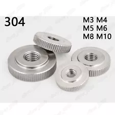 304 Stainless Steel Knurled Nuts M3 M4 M5 M6 M8 M10