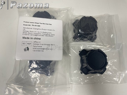 Tapacubos completos de rueda negros cubiertas de llanta de neumático para Can-Am Maverick X3 R 4x4 Turbo DPS - Imagen 7 de 7