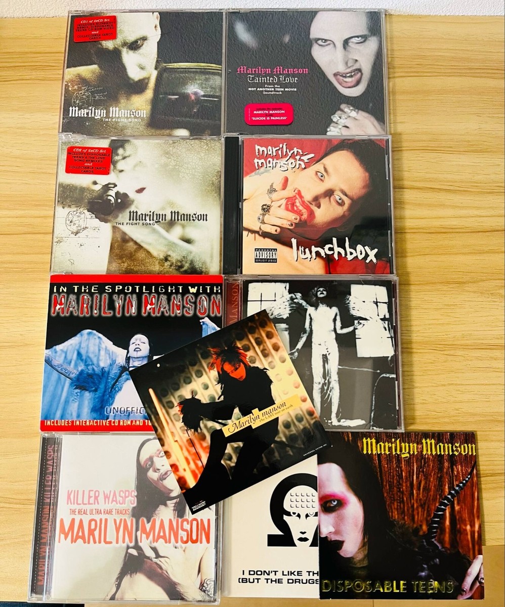 MARILYN MANSON / CD set Fight Song, Lunch Box, In The SPOTLIGHT