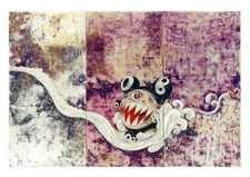 Postcard Takashi Murakami "727" 1996 MoMA NYC MINT Unused