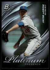 2019 Bowman Platinum - Wal-Mart Platinum Presence #PP-11 Jacob deGrom