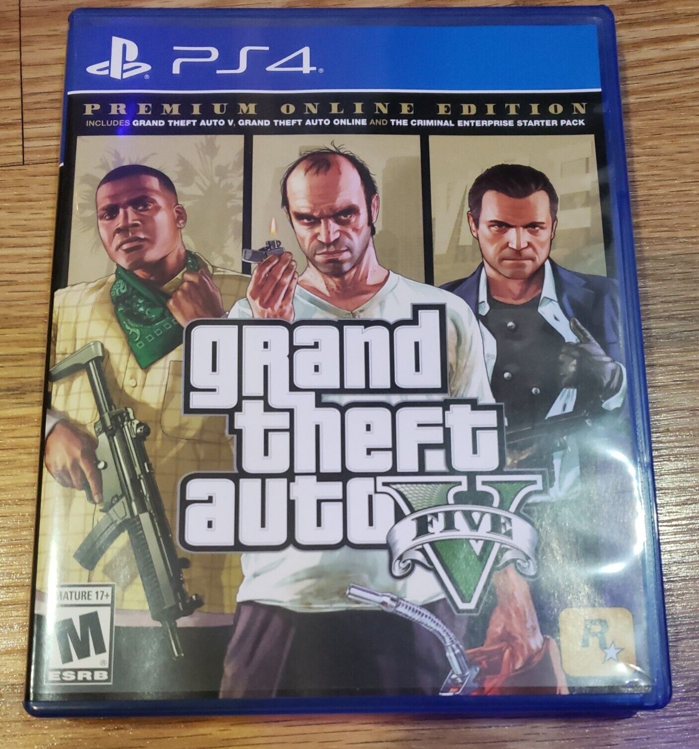 Jogo GTA V PS4 - Grand Theft Auto V Premium Edition - PS5 Retrocompatível