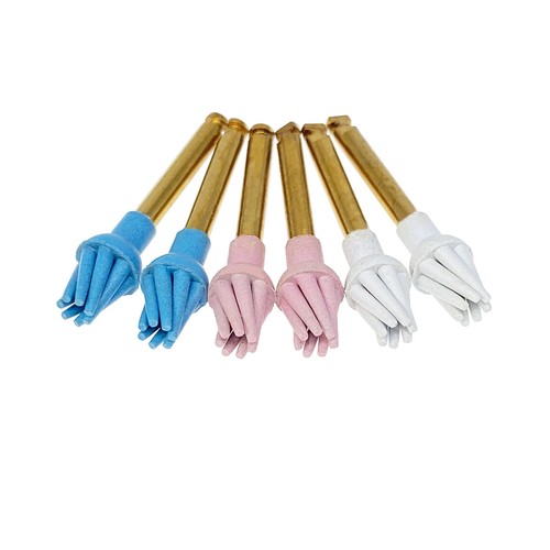 6 Pcs Dental Polishing Wheel Spiral Flex Burs Rubber Composite Resin Brush Burs - Picture 9 of 32