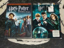 Harry Potter and the Goblet of Fire  Order of Phoenix DVD 3Discs Free Shipping