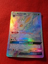 PHYLLALI GX 157/156 PV200 RAINBOW FULL ART REVERSE HOLO CARTE POKEMON FR TBE NM