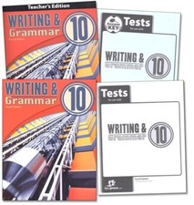 BJU Bob Jones 10th grade Writing Grammar 10 S...