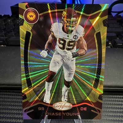 2021 Panini Certified - Chase Young #63 Mirror Gold 08/15 SSP    
