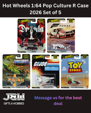Hot Wheels Pop Culture R Case 2026 Set of 5 HXD63-956R 1/64