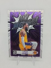 2020-21 Panini Donruss Optic My House LeBron James #4 Purple Prizm