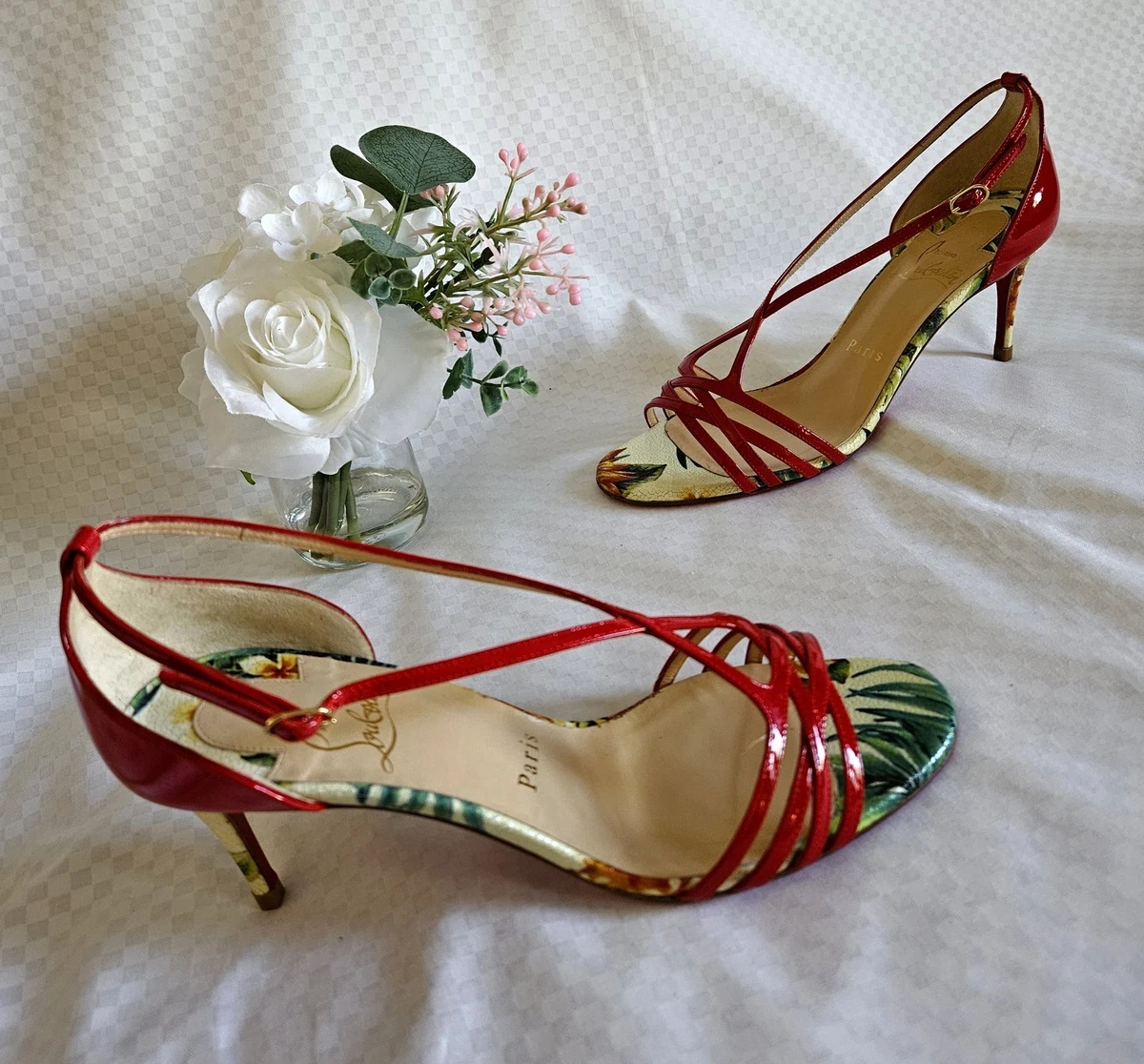 Christian Louboutin Women's Formal Floral Heels for Women for sale