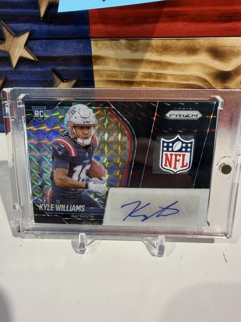 1/1 Kyle Williams 2025 Panini Prizm Black Finite Autograph NFL Shield Patch
