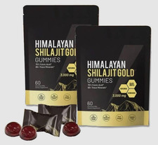Organic Himalayan Shilajit Gummies 3000mg for Energy Wellness , Fast Shipping