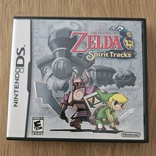 Legend of Zelda Spirit Tracks: DS Case  Inserts - NO Manual NO GAME 
