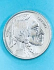 1 oz Silver Buffalo Nickel Design Round~ .999 One Troy Ounce Fine Silver