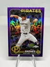 Paul Skenes 2024 Topps Chrome Update #USC27 Purple Refractor /250 Rookie Card