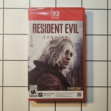 Resident Evil Requiem Game-Key Card Nintendo Switch 2 Factory Sealed