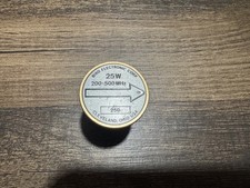 Bird 43 Thruline WattMeter Element 25W 25D 200-500MHz