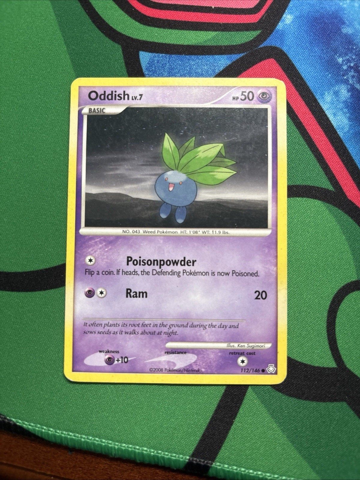 ODDISH - 112/146 Common Legends Awakened Pokemon LP
