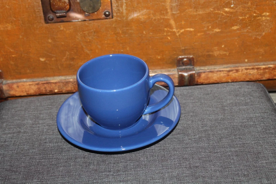 Waechtersbach Fun Factory Tasse Unterteller Blau Wächtersbach Kaffeetasse 200 ml - Bild 3 von 4