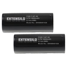 2x Akku kompatibel mit Ricoh Caplio RDC-i500 RR1 1600mAh 3,7V