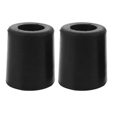 2Pcs Reusable Automotive Rubber Bumper Guards Anti-Collision Protection Pads