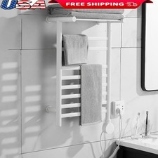 Wall Mounted Heated Towel Warmer Rack Touch S...