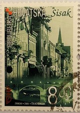 Croatia 2009 Sisak Stamp Cancelled 