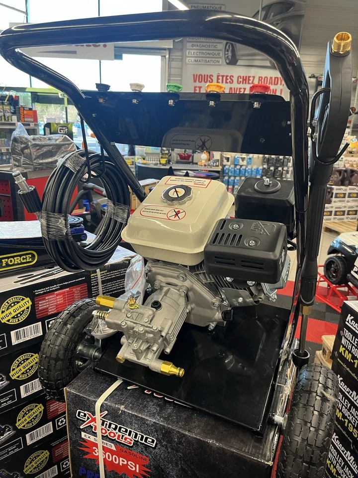 Nettoyeur Thermique 6.5HP Haute Pression - Photo 2/4