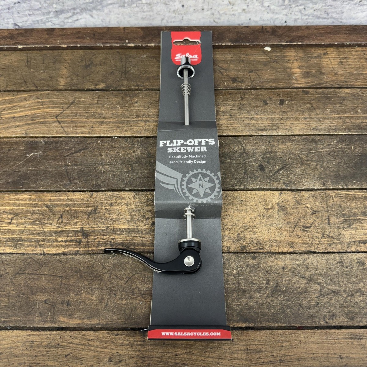 Salsa Flip-Offs Skewer 170 Mm Rear Wheel Quick Release Black