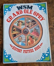 Vintage 1969 WSM Grand Ole Opry History Picture Book Country Music Singers Dolly