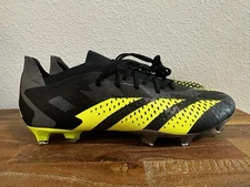 Adidas Predator Accuracy.1 Low FG Black Green Soccer Cleats IG0782 Men’s Sz 8.5