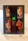 Epic Michael Jordan Scottie Pippen Double Exposure Dual Logoman Refractor Card