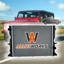 Aluminium Radiator 64311A For LAND ROVER DEFENDER WAGON 2.5L TD5 1998-2016 98 99