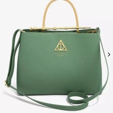 Loungefly Harry Potter Elder Wand Sage Handbag - Boxlunch Exclusive